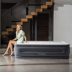 Intex Materasso Dura-Beam Comfort Plush Hise Rise Matrimoniale, 152x203x56 cm