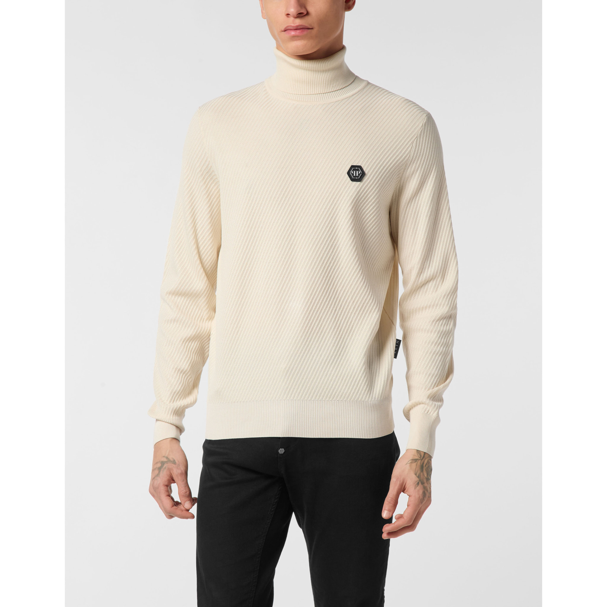 PHILIPP PLEIN Cuello de tortuga Ls LOVE