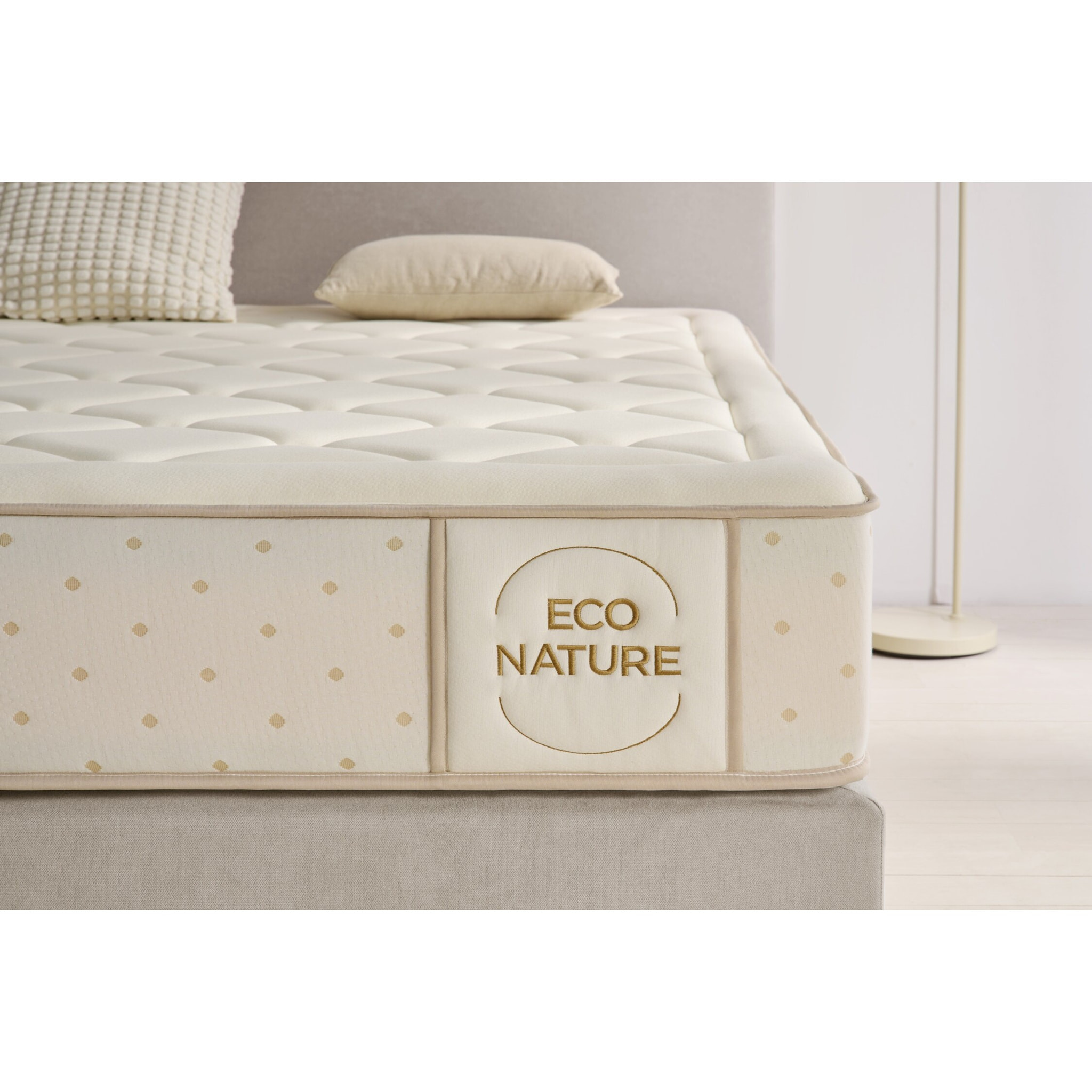Matelas Ressorts Ensachés Eco Nature Spring, 30 cm, 2 places - Moonia