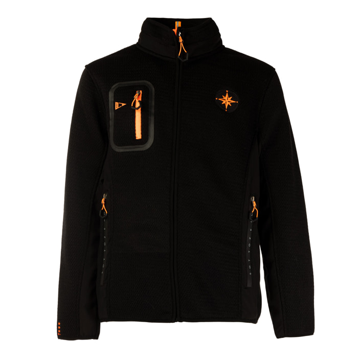 SCUOLA NAUTICA ITALIANA giacca uomo black