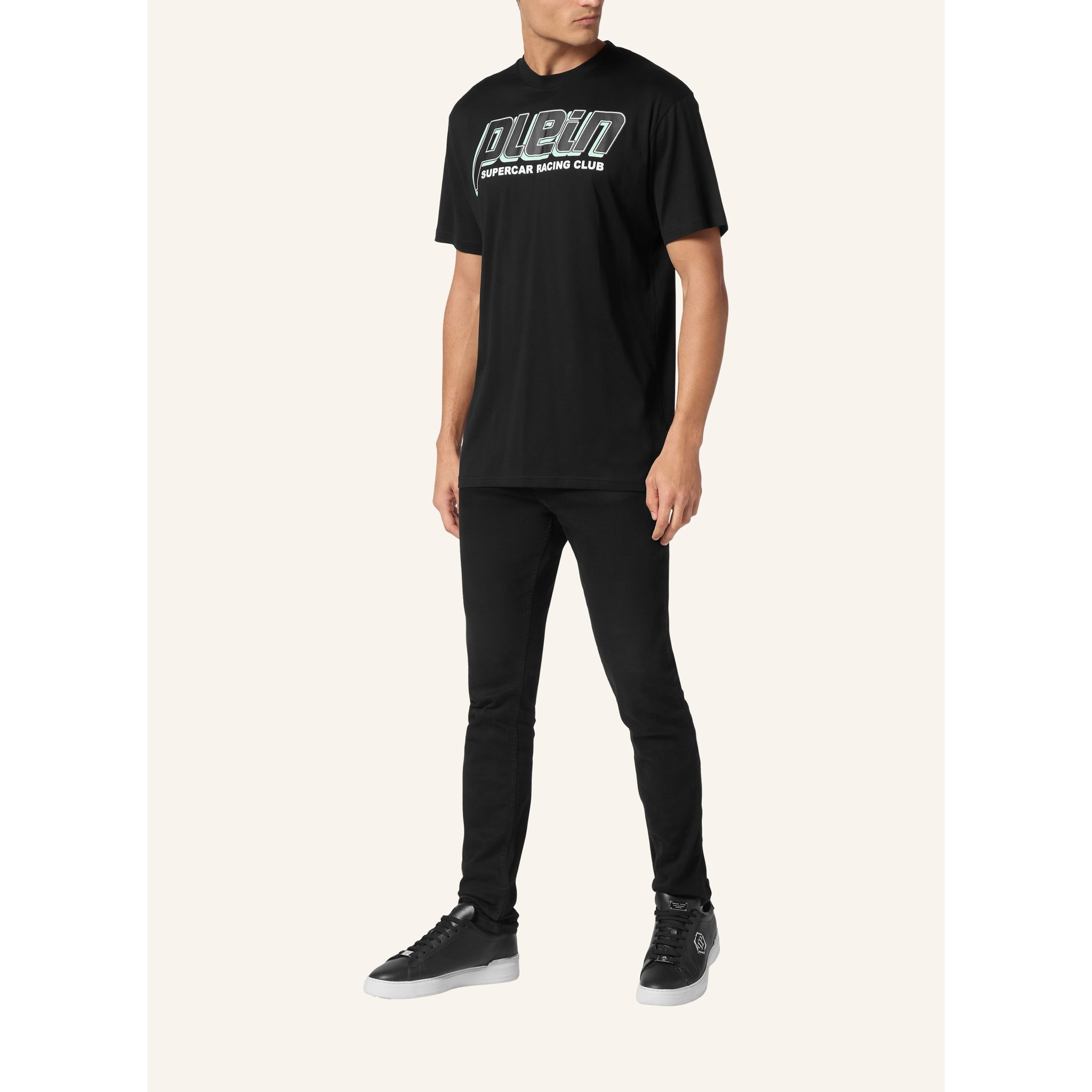 PHILIPP PLEIN T-shirt girocollo RACING