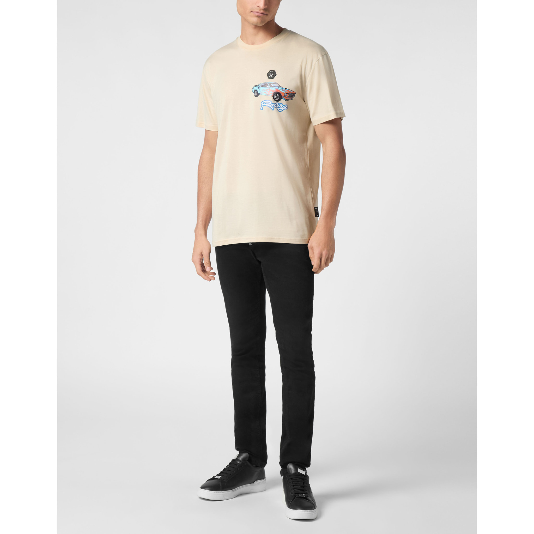 PHILIPP PLEIN Camiseta Cuello Redondo RACING