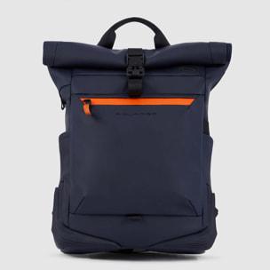 Piquadro Zaino roll-top resistente all'acqua porta pc 15,6"