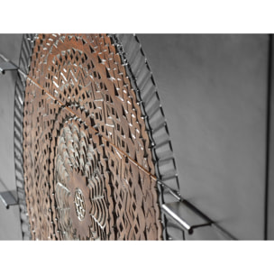 Cómoda - Madera de Mango y Metal - 90x100x40cm