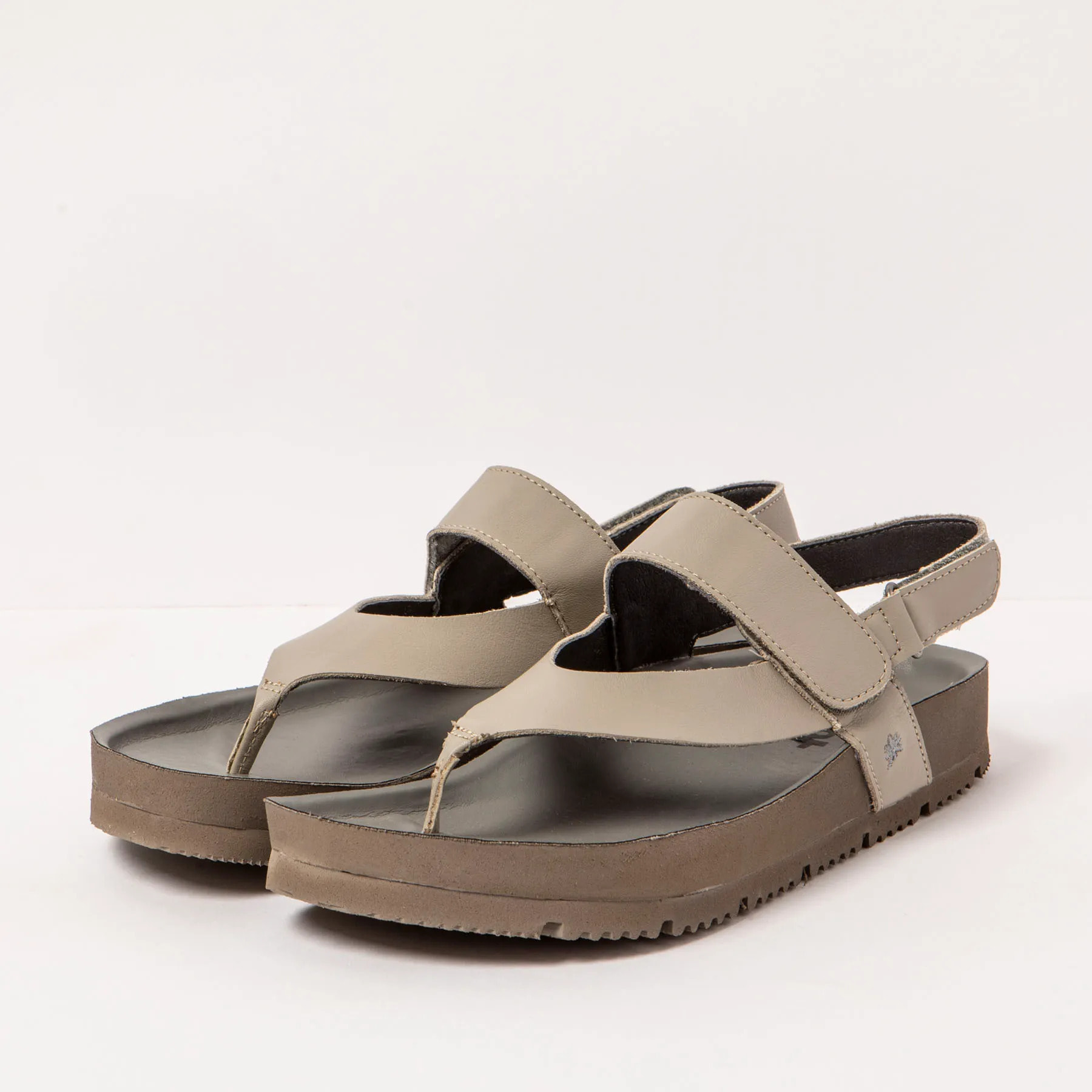 Sandalias 1625 NAPPA SESAME/BURDEOS color Sesame