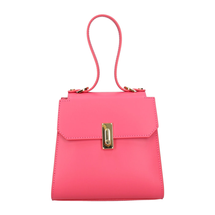 Borsa a mano da donna In Vera pelle Made in Italy 20x18x10 cm