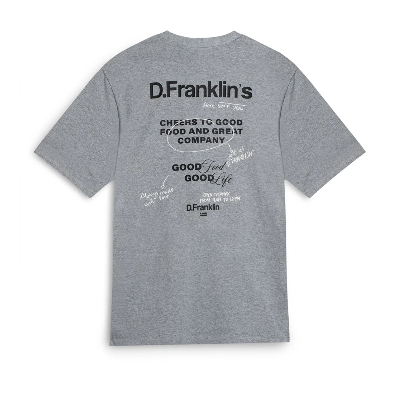 Camiseta Good Life Gris Hombre D.Franklin