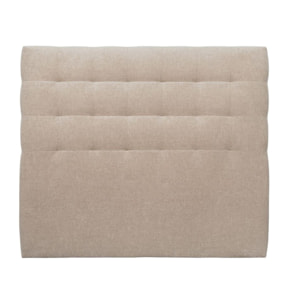 Tete de lit Capitonnée Tissu - Rembourrée A poser