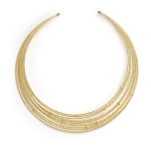 Collar Lisan acabado oro amarillo 18k