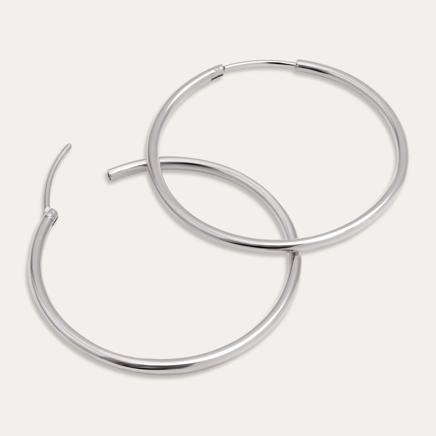 Orecchini Maria L in Acciaio