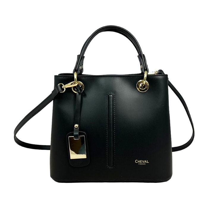 Bolso de Mano Cheval Firenze Errai Negro