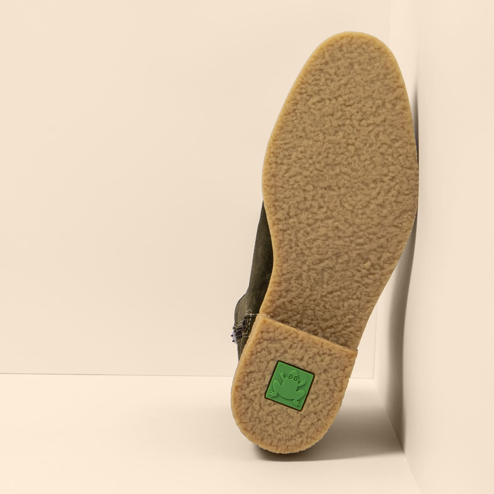 Botines con tacón N5940 SILK SUEDE FOREST / IRATI color Forest