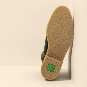 Botines con tacón N5940 SILK SUEDE FOREST / IRATI color Forest