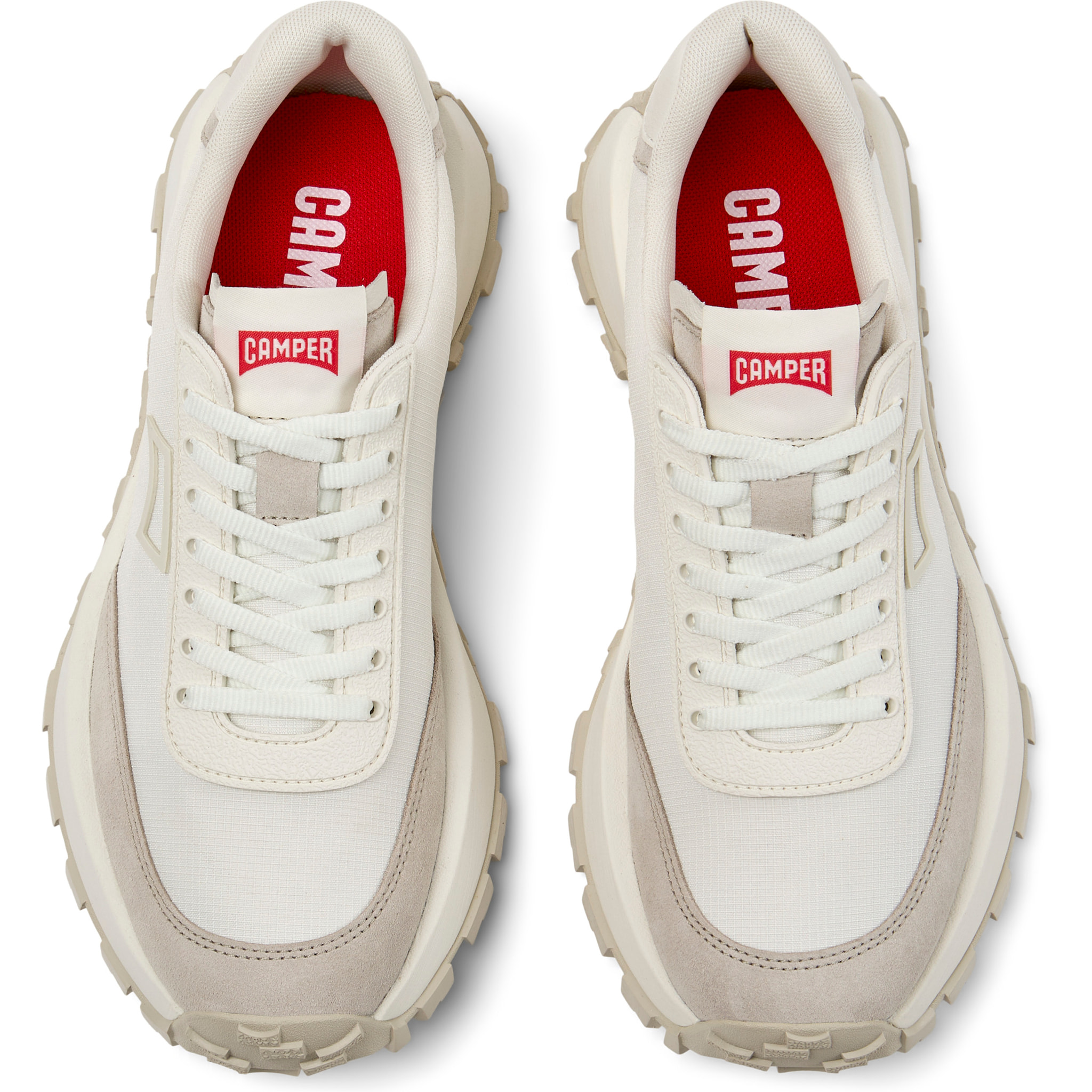 Zapatillas - CAMPER Drift Trail - Blanco - Textil tecnico