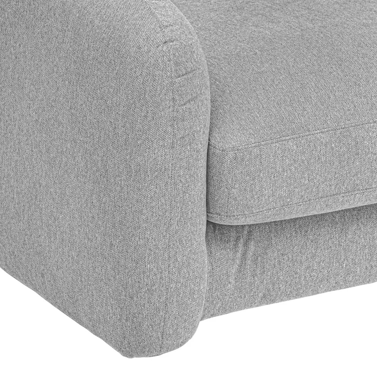 Canapé convertible "Guppy" 3 places gris souris