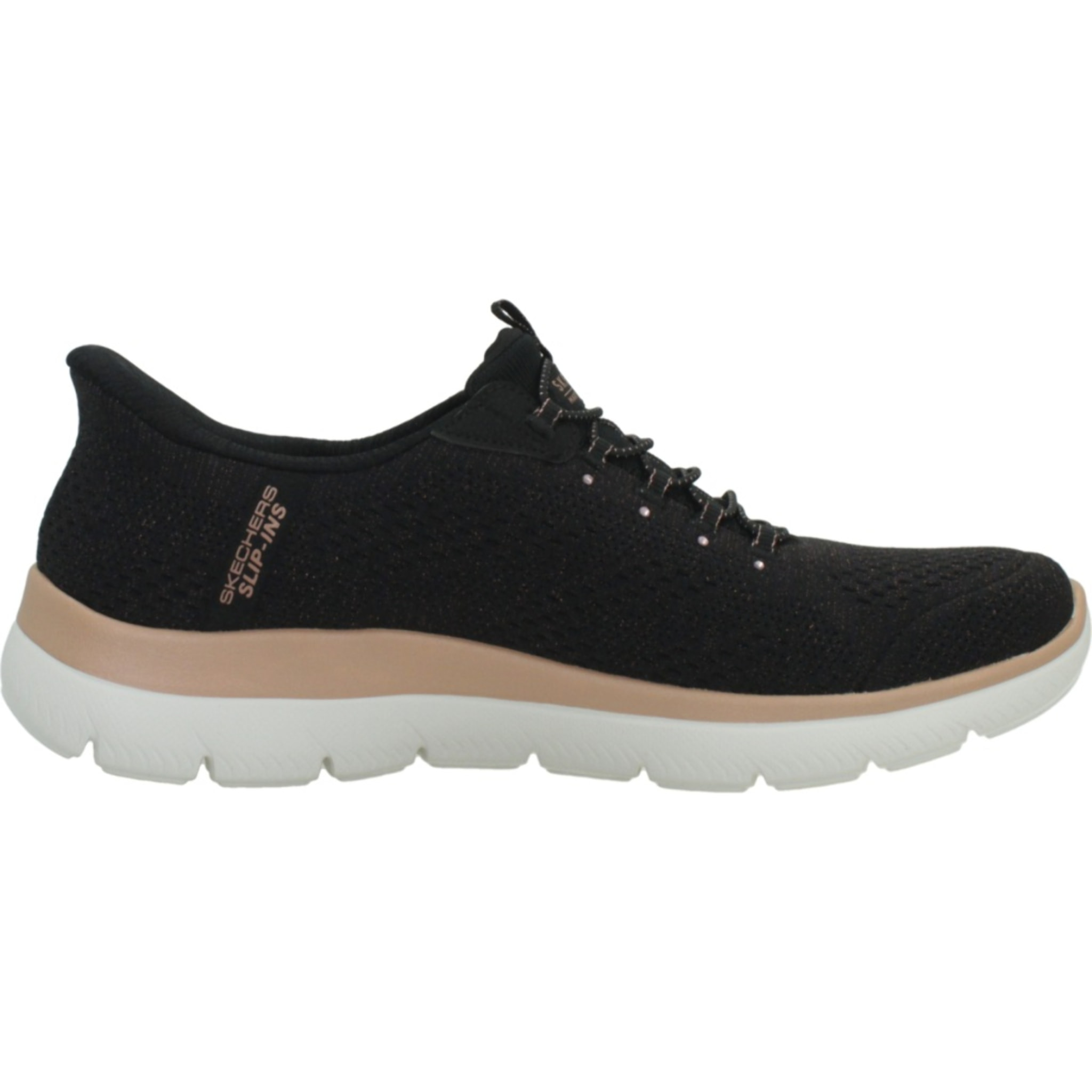Sneakers De  Mujer Slip - Ins Arch Fit Summits Soft Negro