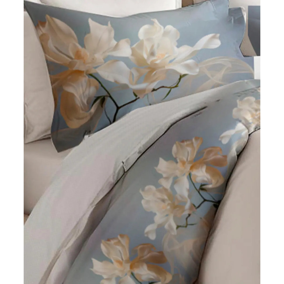Completo Lenzuola Balzate 2 piazze Relax 142 100% Cotone e Made in Italy con stampa digitale HD