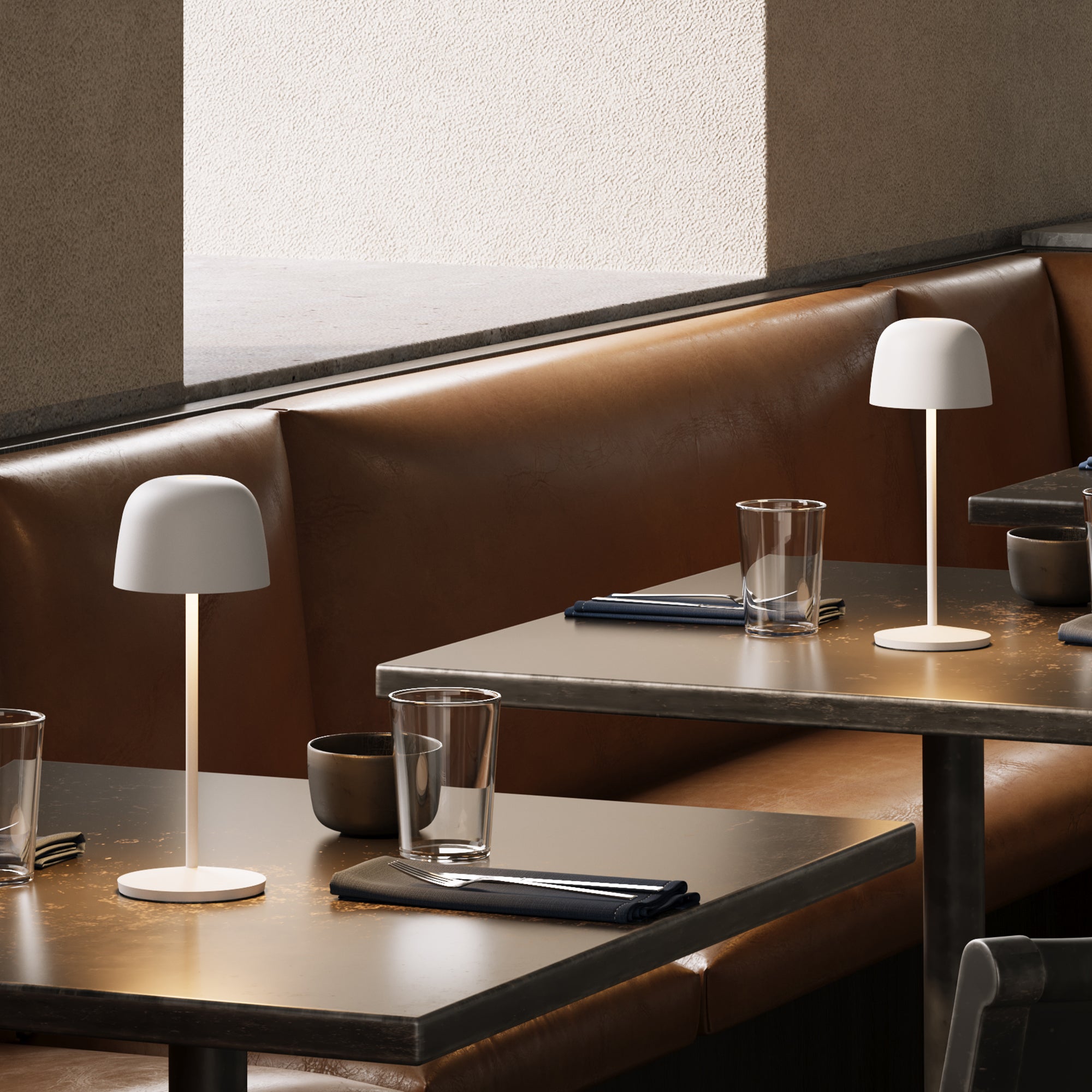 6 Lampe de table SOPHIA +Socle de charge