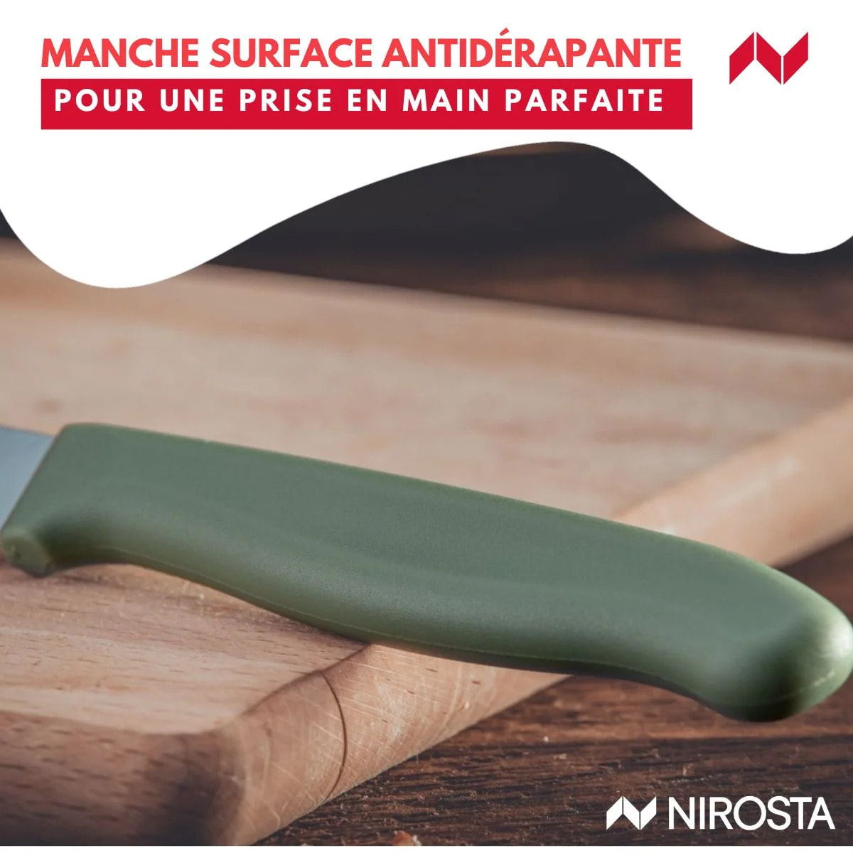 Couteau d’office universel 22,5 cm Nirosta Elemental