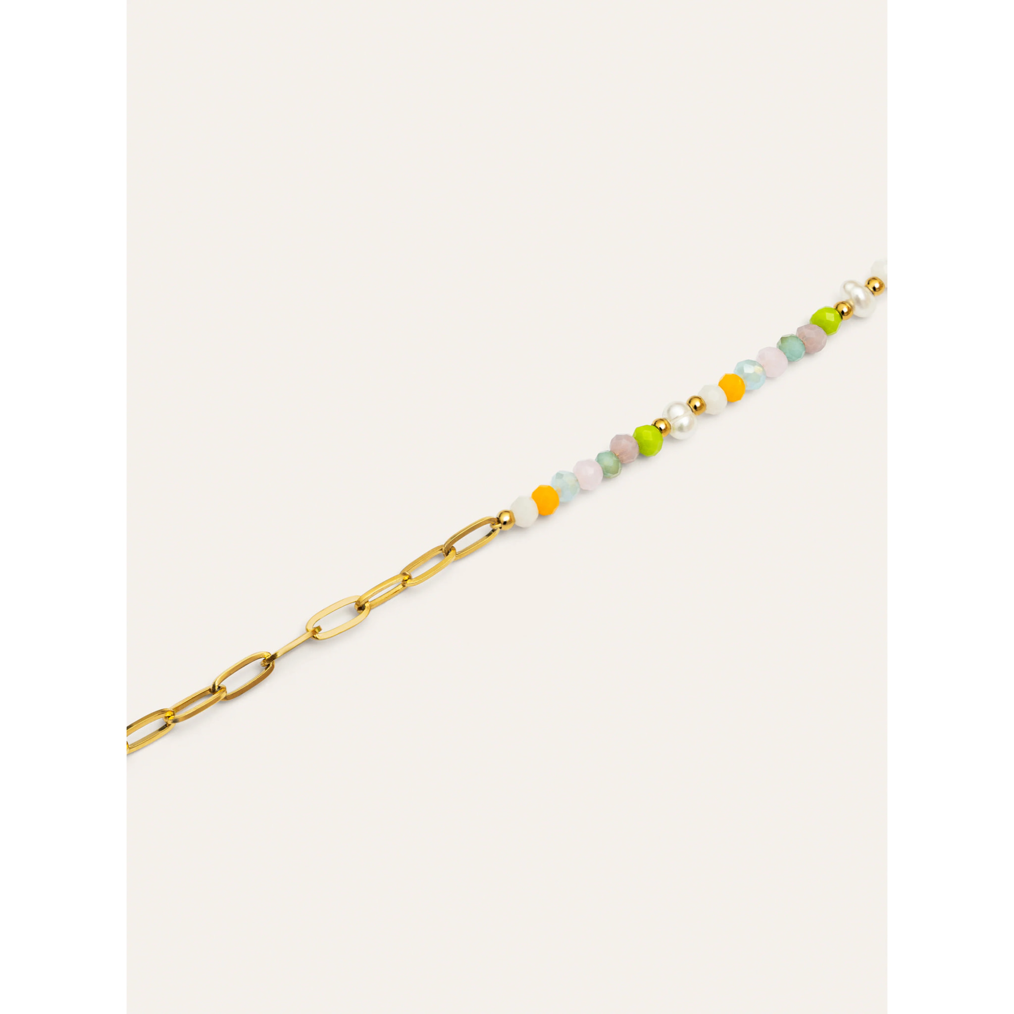 Pulsera Chic Nora Acero Baño Oro