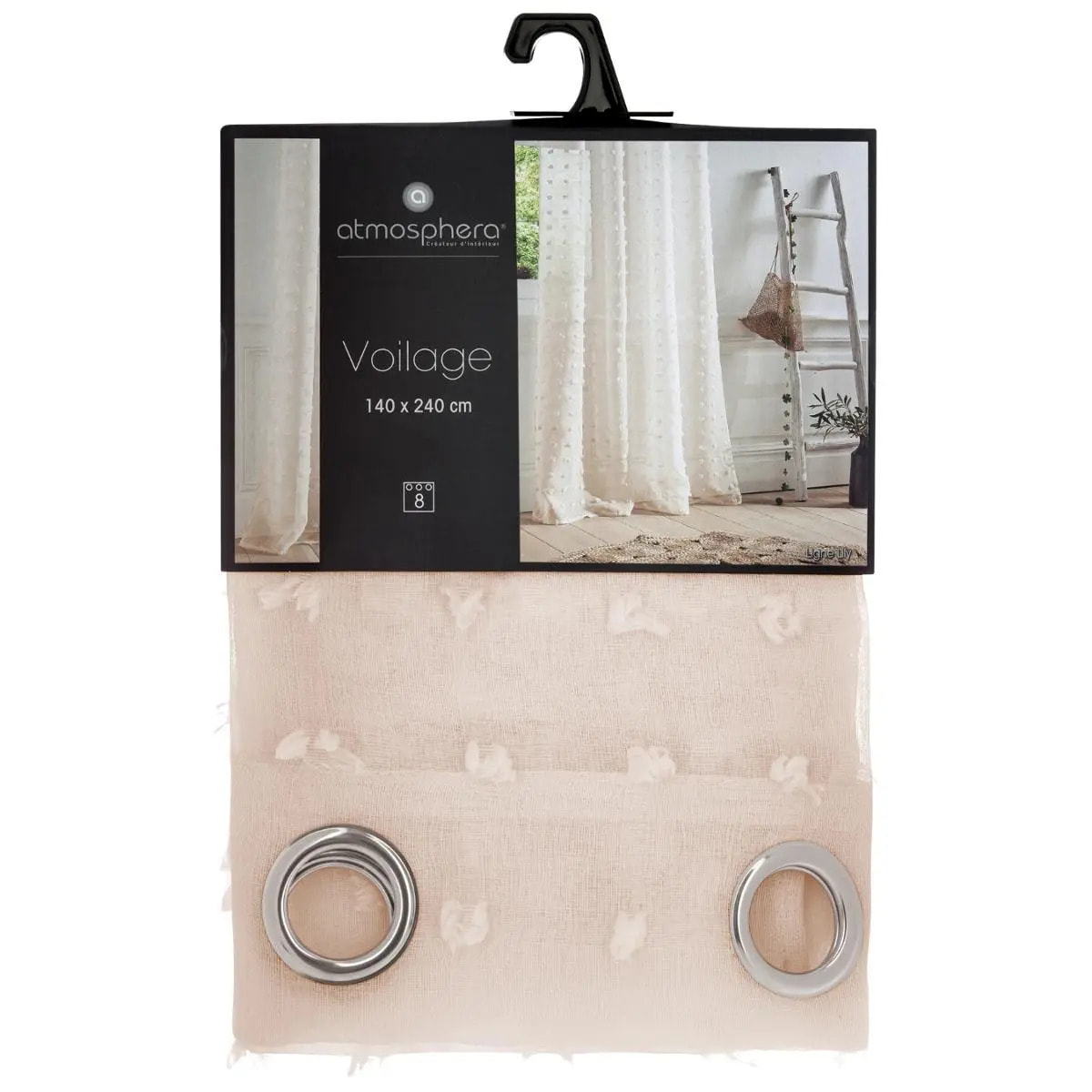 Voilage "Lily" beige 140x240cm