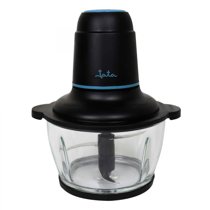 Picadora eléctrica JATA JEPC1250 con 4 cuchillas para picar alimentos o hielo. Capacidad: 1,5 litros