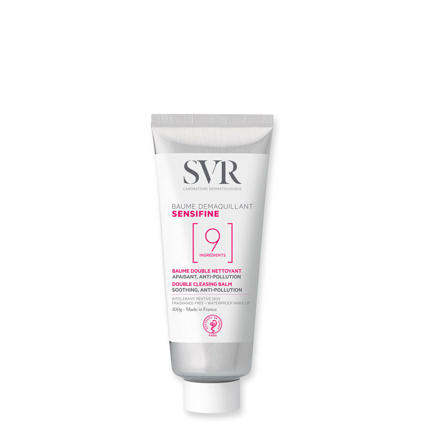 Sensifine - Baume Démaquillant Double Nettoyant Apaisant, Anti-Pollution 100G