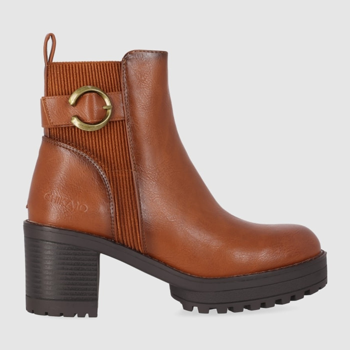 Botines - Cuero - Tacón: 5 cm