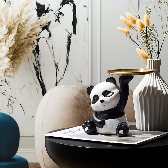 Statue Panda Vide Poche H18cm