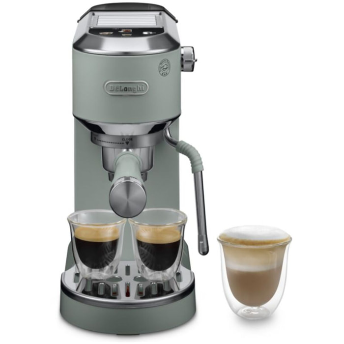 Machine à expresso DELONGHI Dedica Duo EC890.GR - Vert