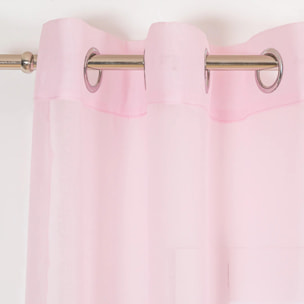 Cortina molly rosa