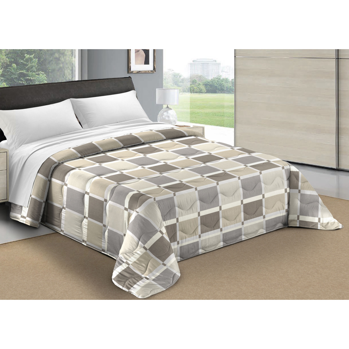 Trapunta Invernale Scaldanotti Toronto Beige
