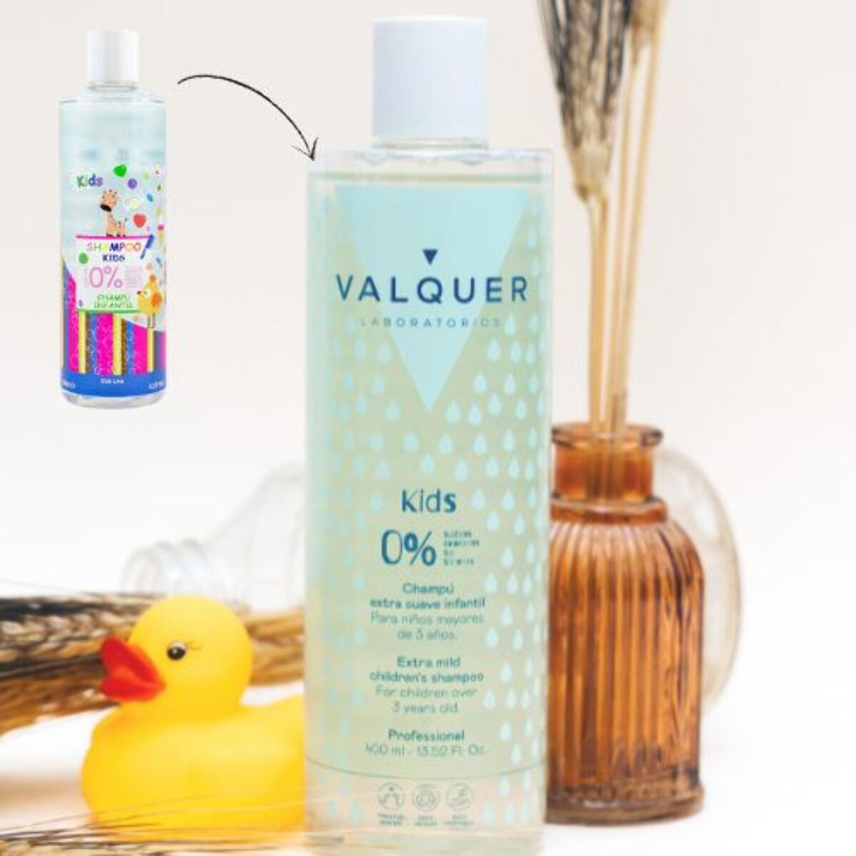 Valquer Champú zero% extra suave Infantil - 400 ml