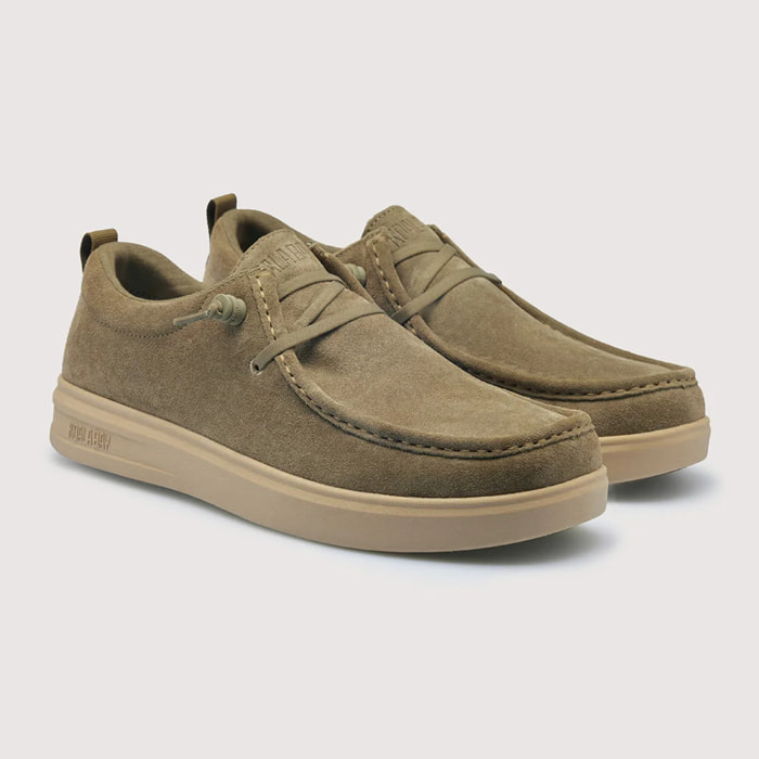 Mocasín Casual Piel Caqui - Toogier
