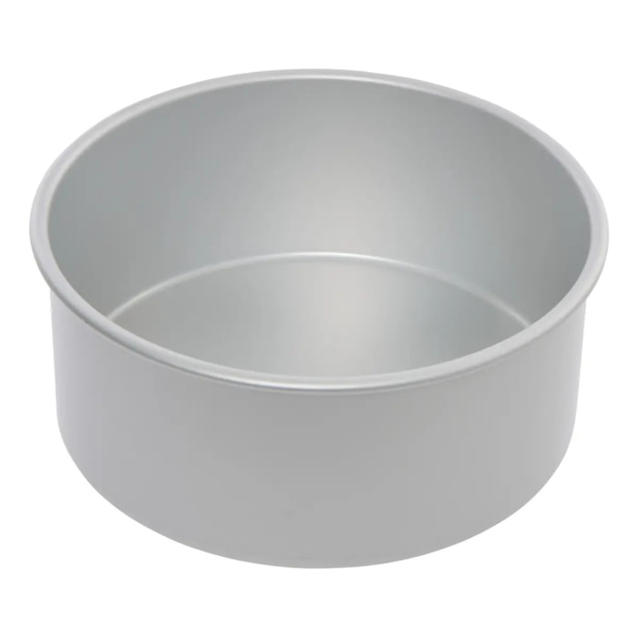 Moule rond bords hauts Essentiels D.23cm gris