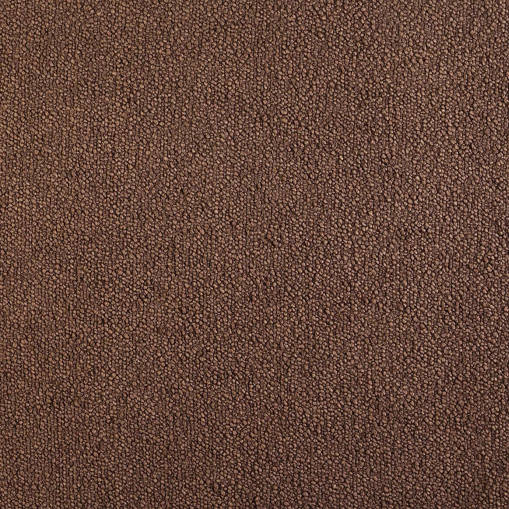 Rideau thermique au style bouclette - Marron chocolat