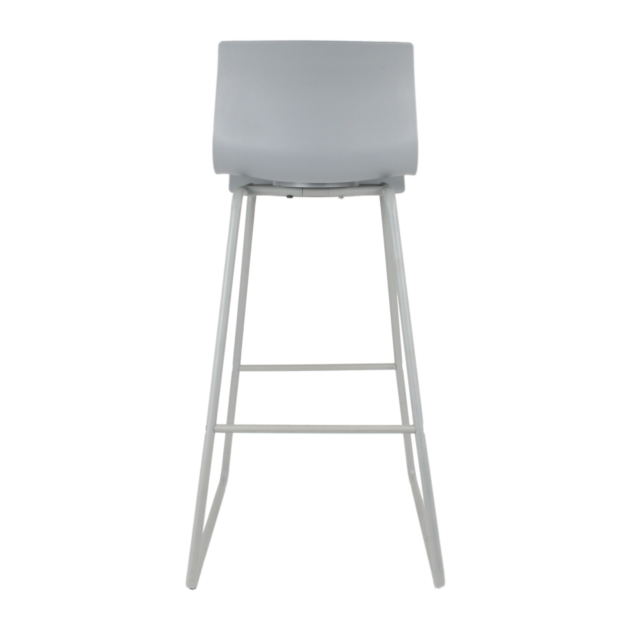 Chaise De Bar Novaei Gris - Lot De 2