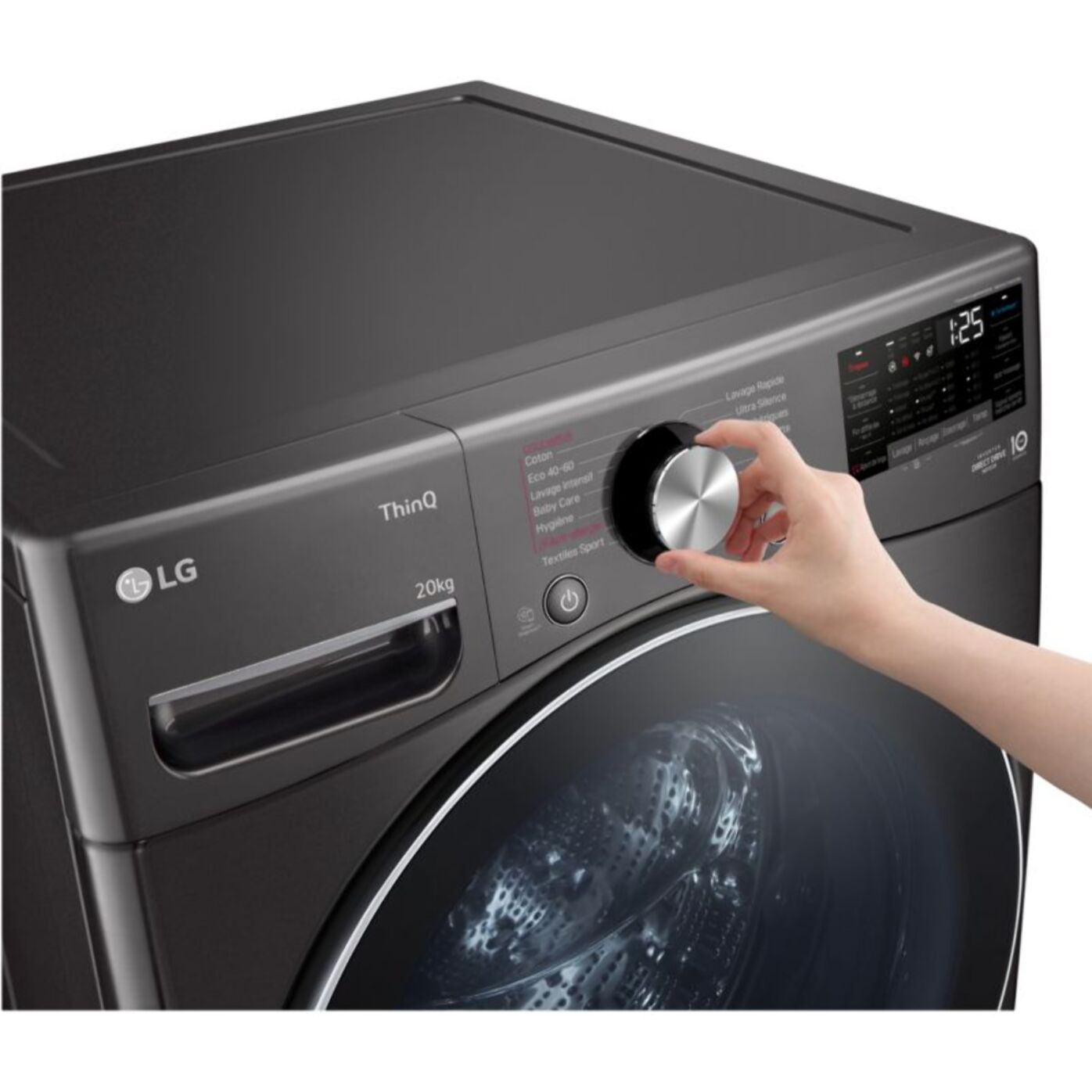 Lave linge hublot LG F20P12BST