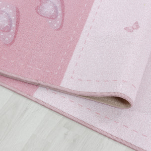 PLAY - Tapis enfant princesse rose - PLA2905ROS