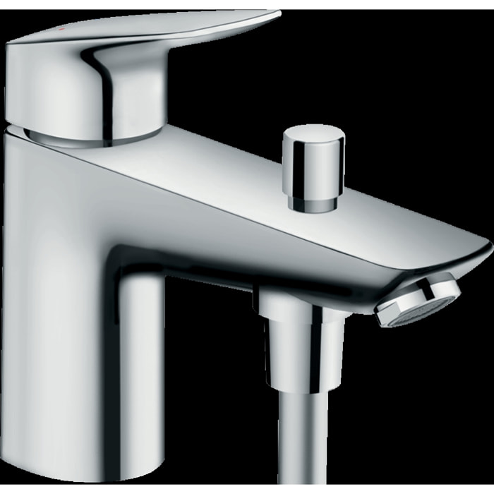 Mitigeur bain/douche HANSGROHE Logis C2 monotrou avec cartouche à 2 vitesses chromé - 71315000