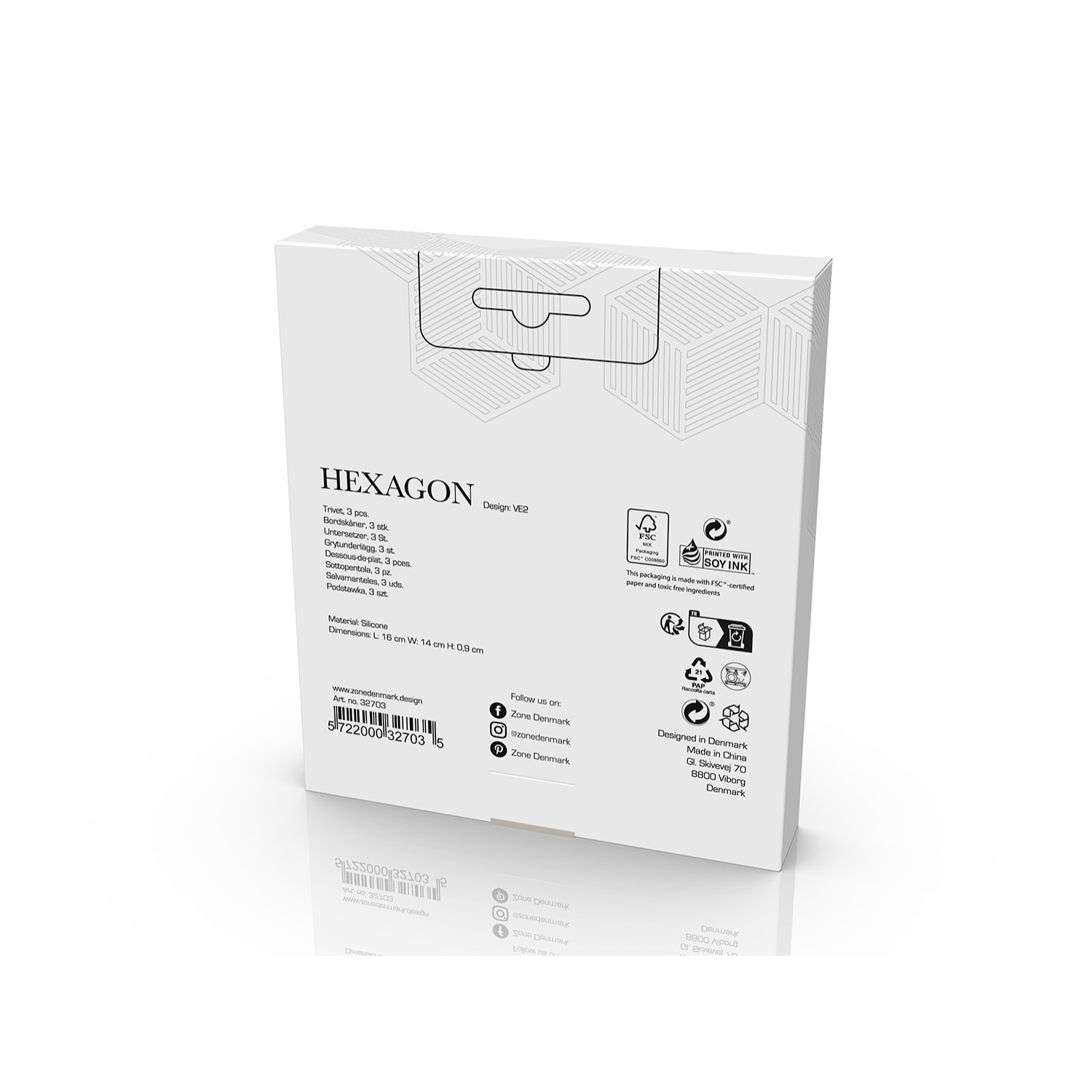 Dessous-de-plat Hexagon