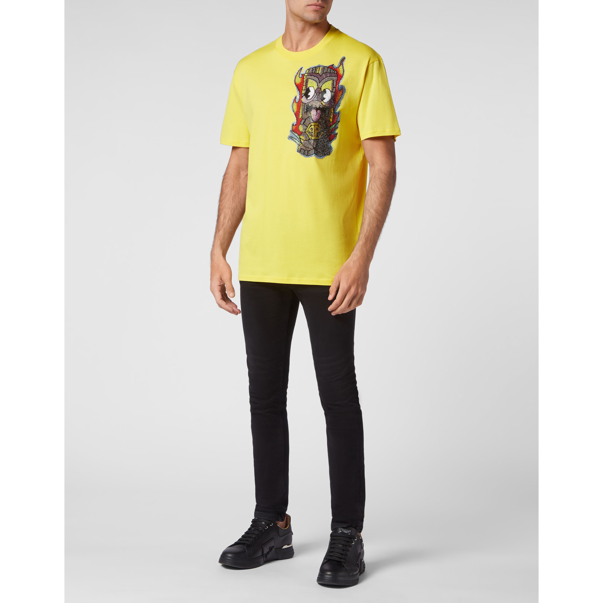 PHILIPP PLEIN T-Shirt Round Neck HAWAII