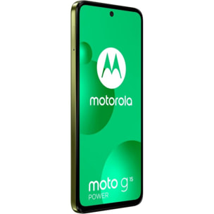 Smartphone MOTOROLA G15 Power Vert kaki 256Go