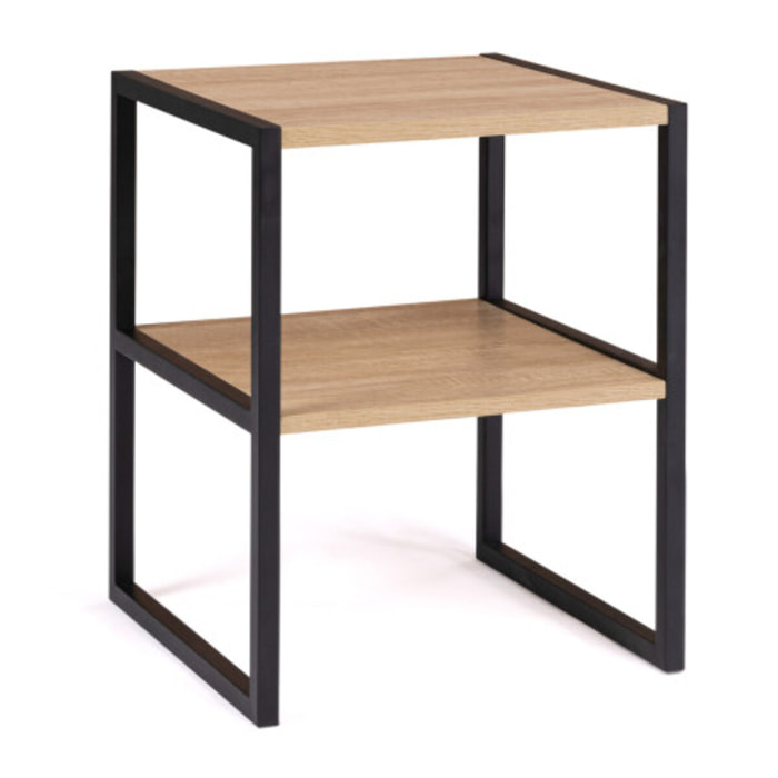 Table de chevet Memphis - Sur pied + sans tiroir