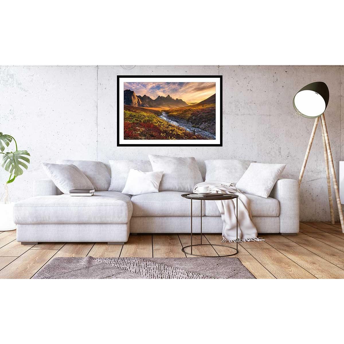 Affiche paysage moutain paradise Affiche seule