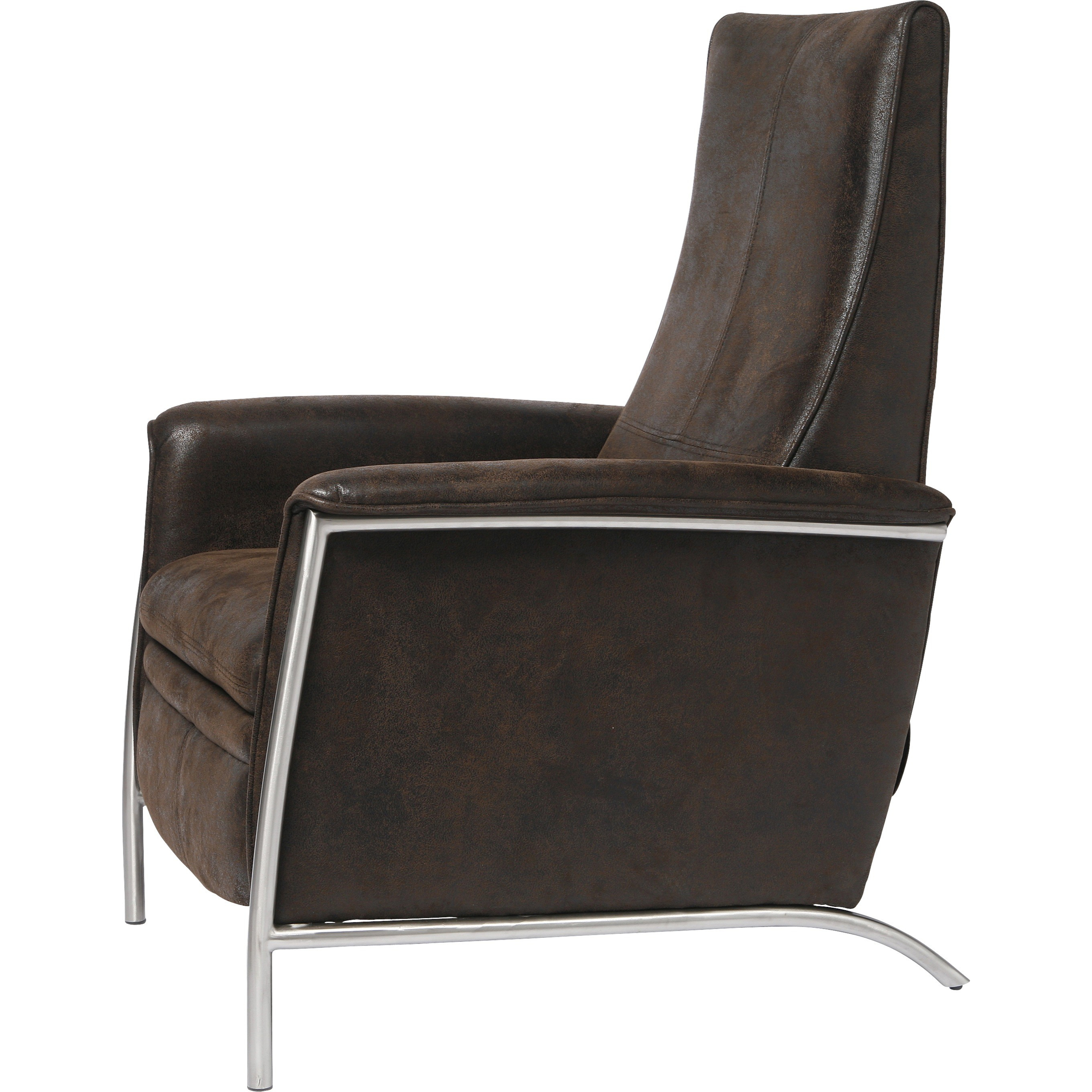 Fauteuil relax Lazy marron Kare Design