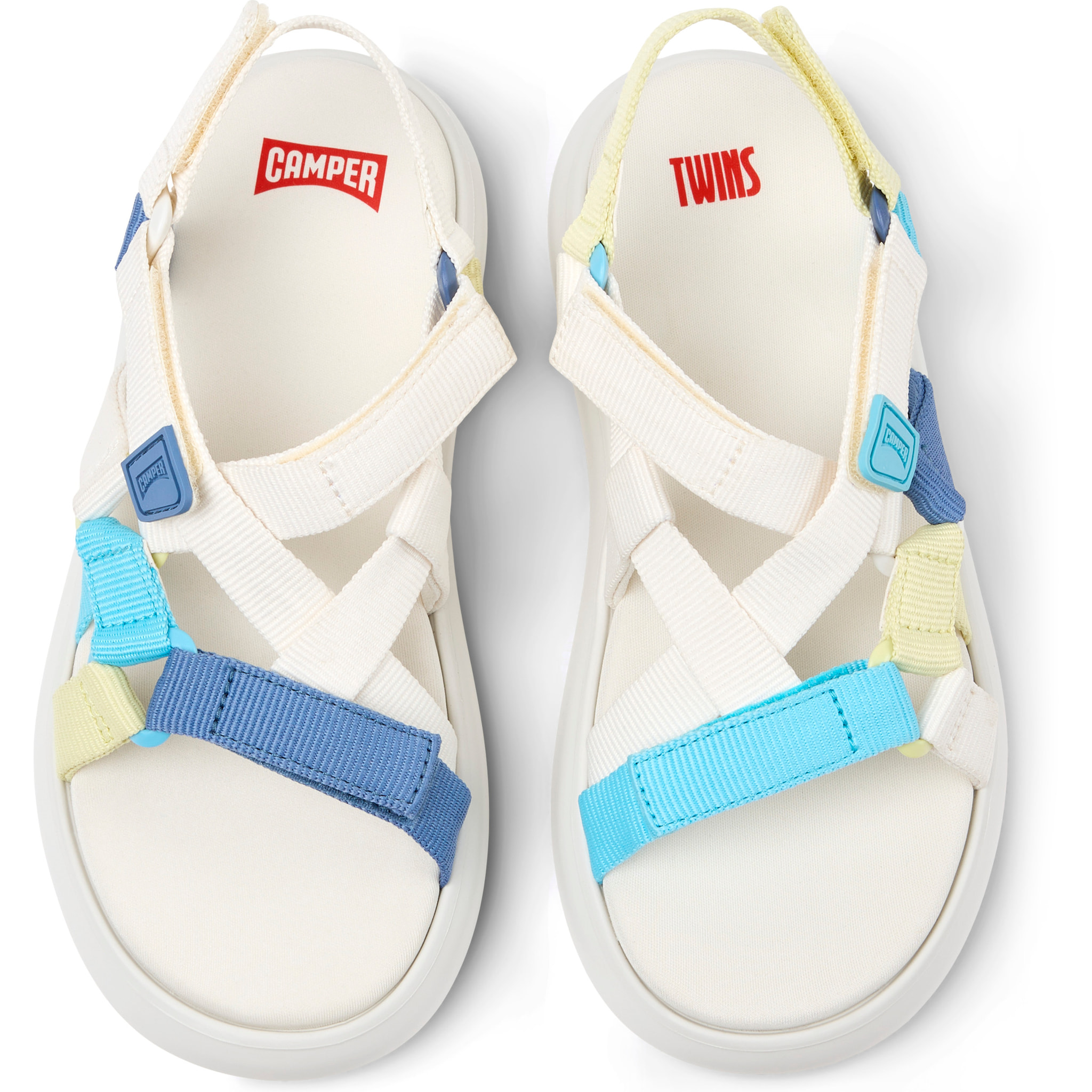 Sandalias - CAMPER Pelotas Flota Sandal Twins - Multicolor - Textil técnico