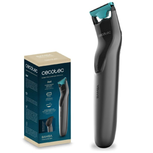 Cecotec Máquina de Cortar Pelo 2 en 1 Bamba PrecisionCare OneShave. Afeitadora y