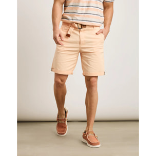 Bermuda Naranja Pastel - Steven