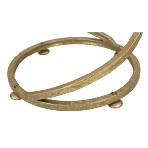 TAVOLINETTO SPIRAL MARBLE CM Ø 27,5X47,5